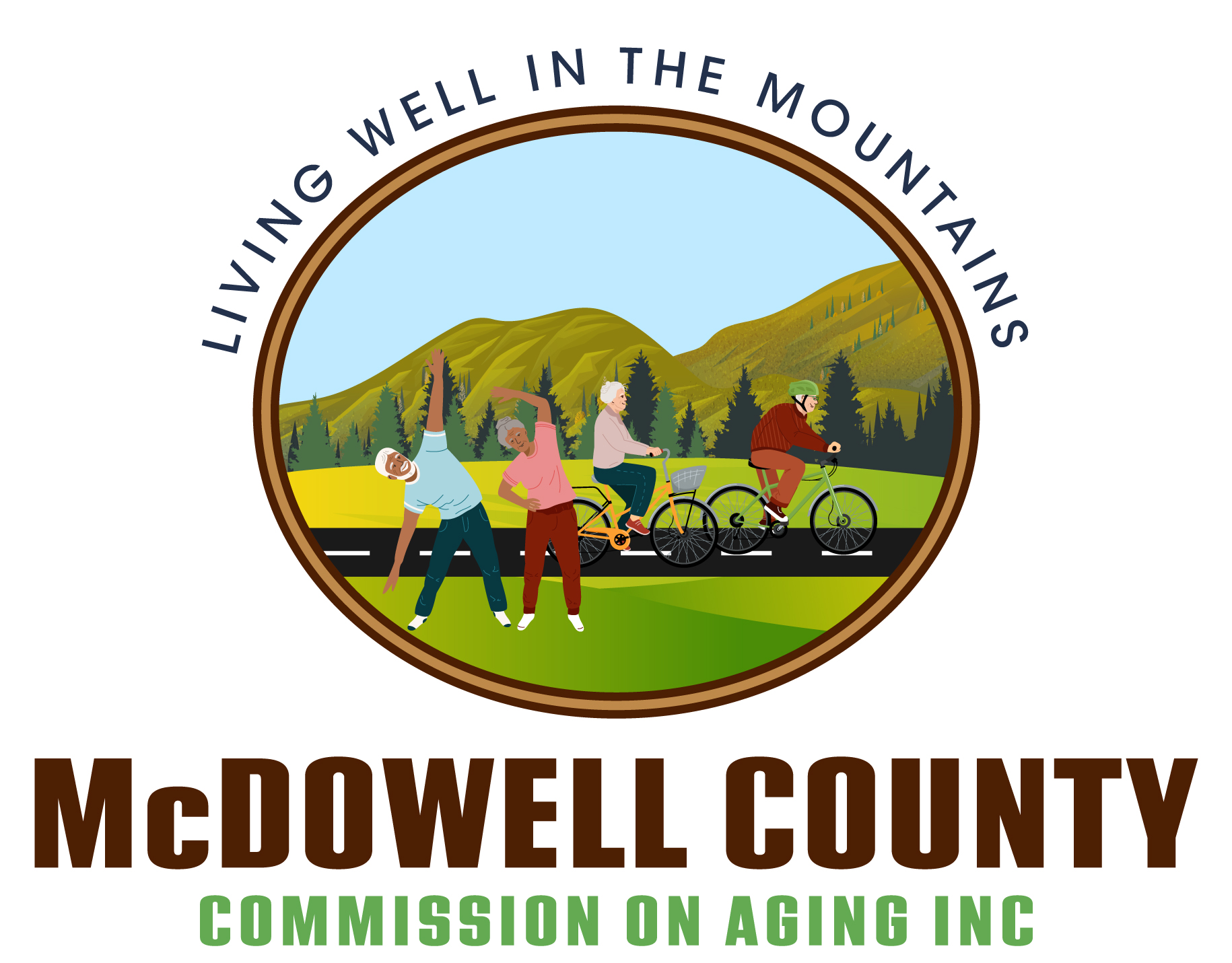 McDowell County Commission on Aging Inc Logo 2